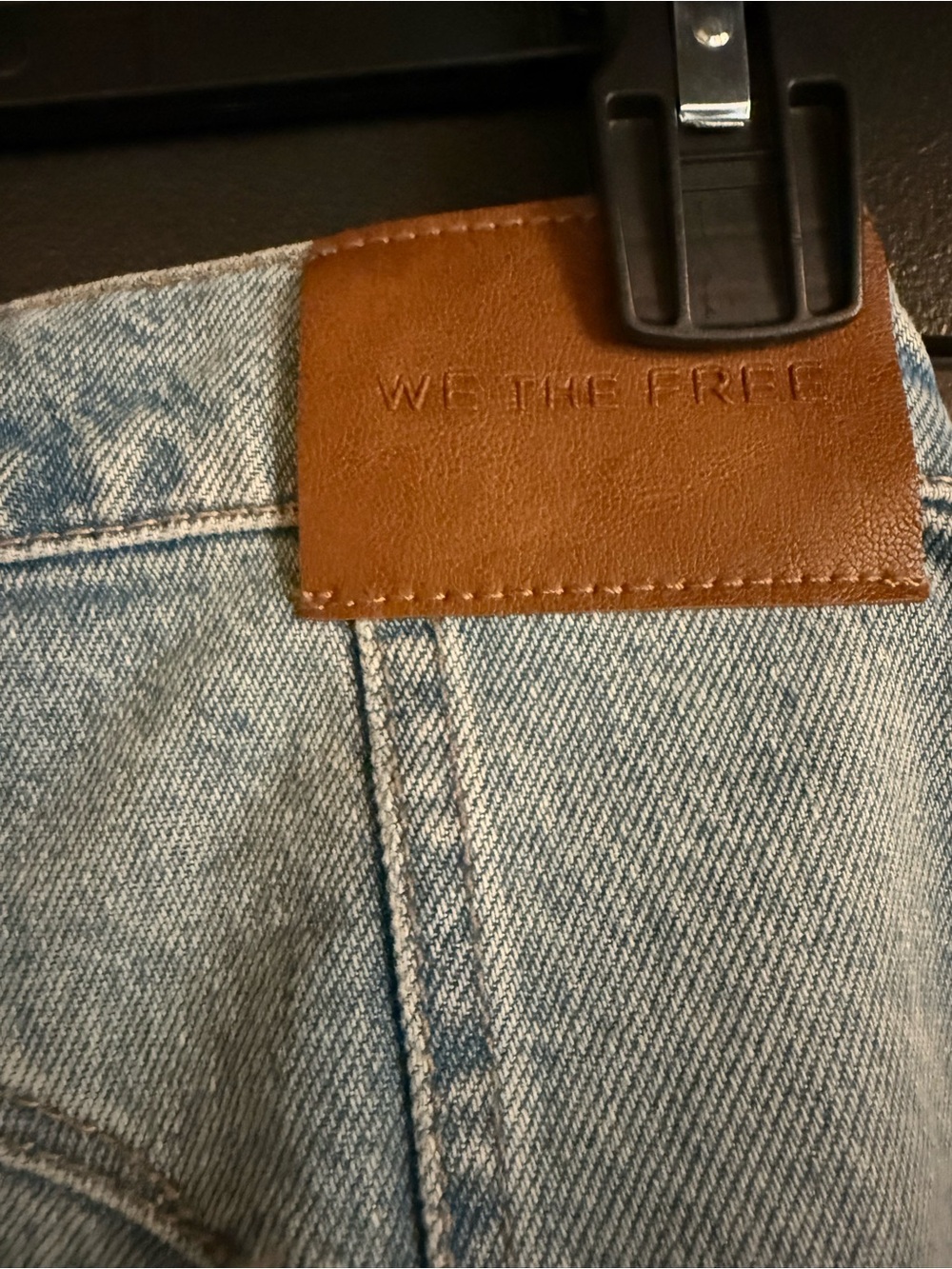 Free People We the Free Good Luck barrel jeans sz 27 - Picture 4 of 10